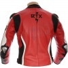 RTX AKIRA Red Leather Motorcycle Biker Jacket RTX AKIRA Red Leather Motorcycle Biker Jacket